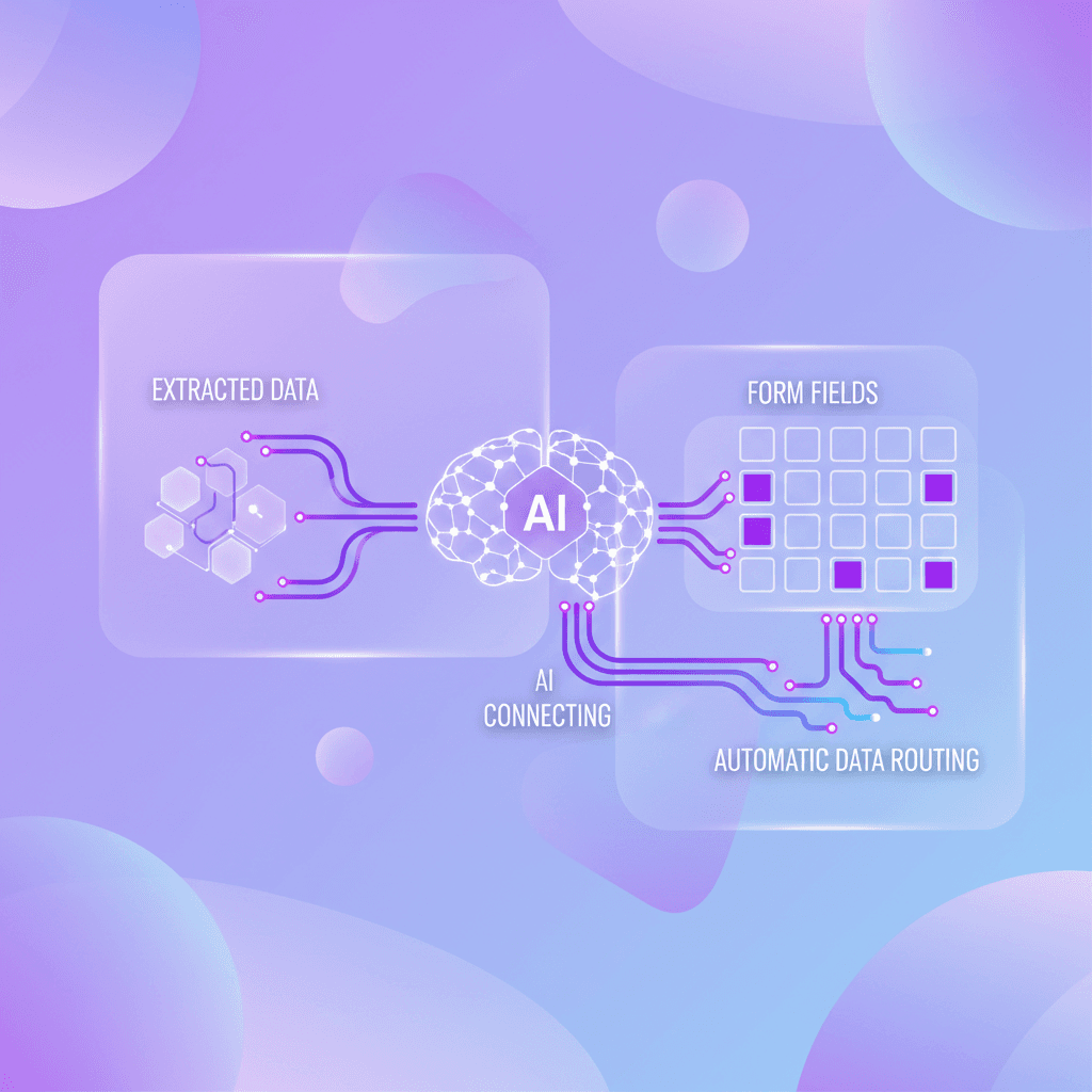 Smart field mapping visualization