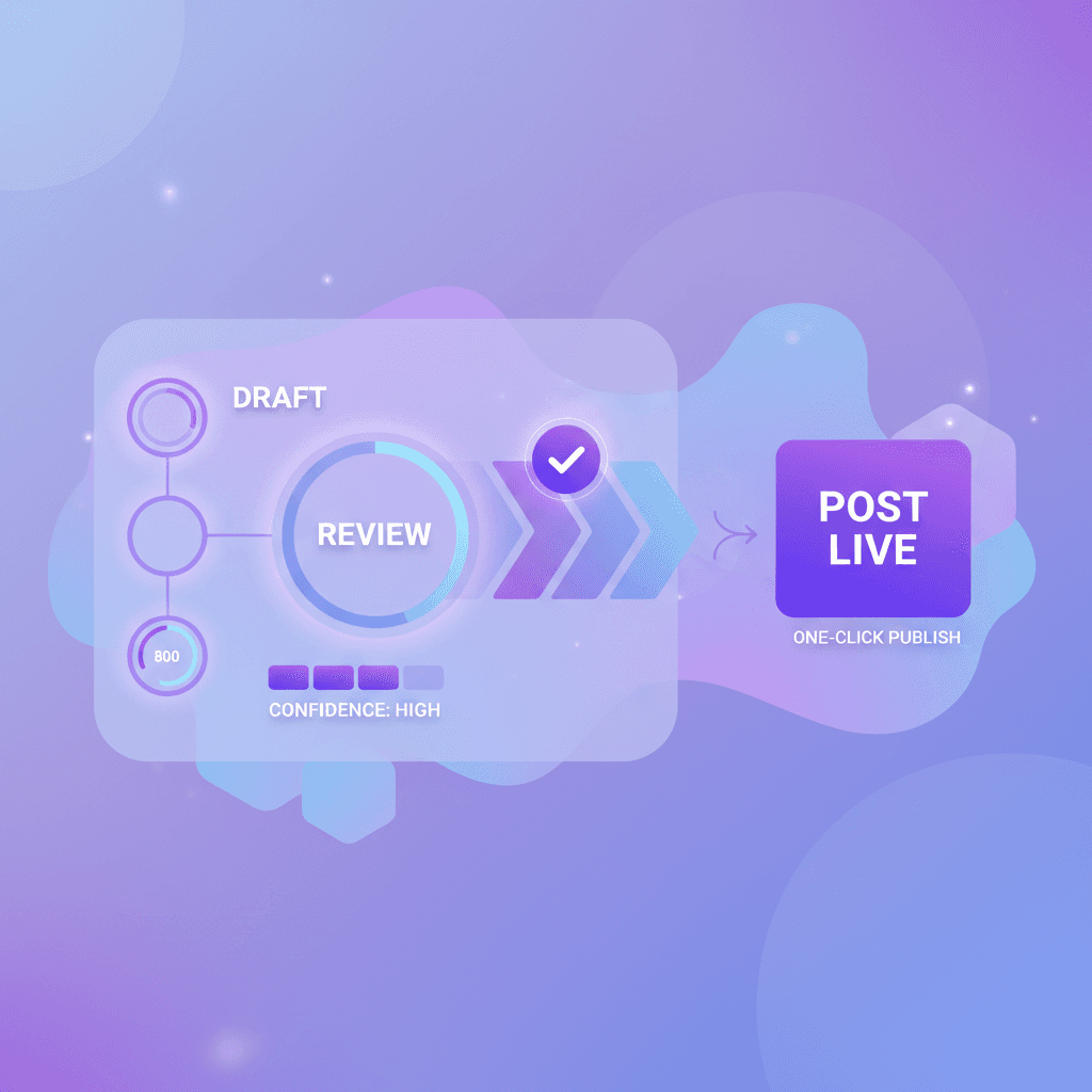 Review and approval workflow