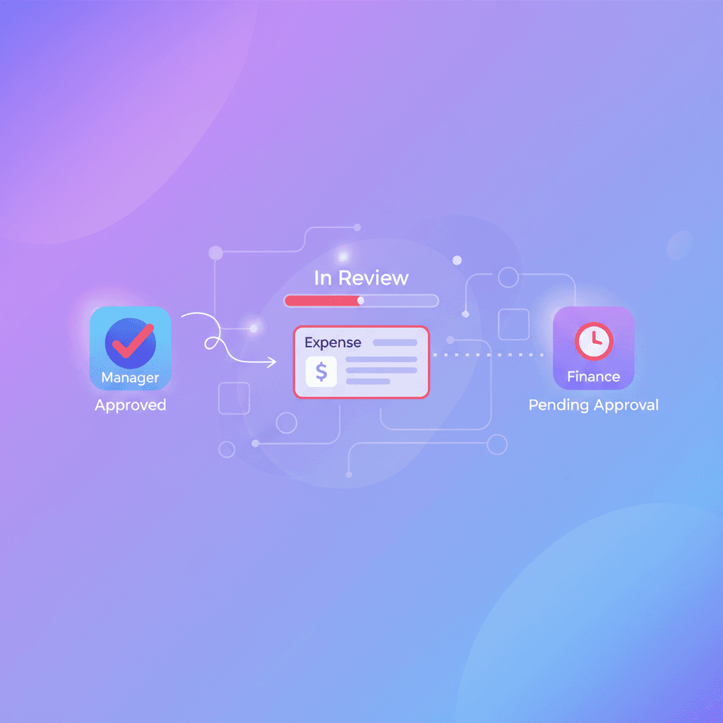 Approval workflow in action