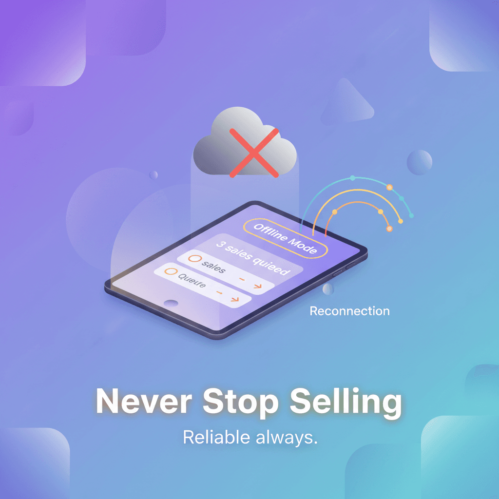 Offline mode with auto-sync