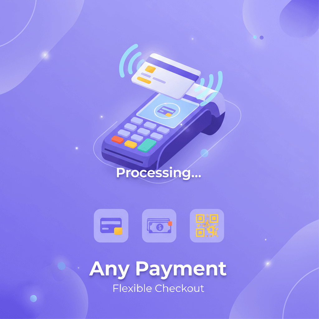 Multiple payment methods