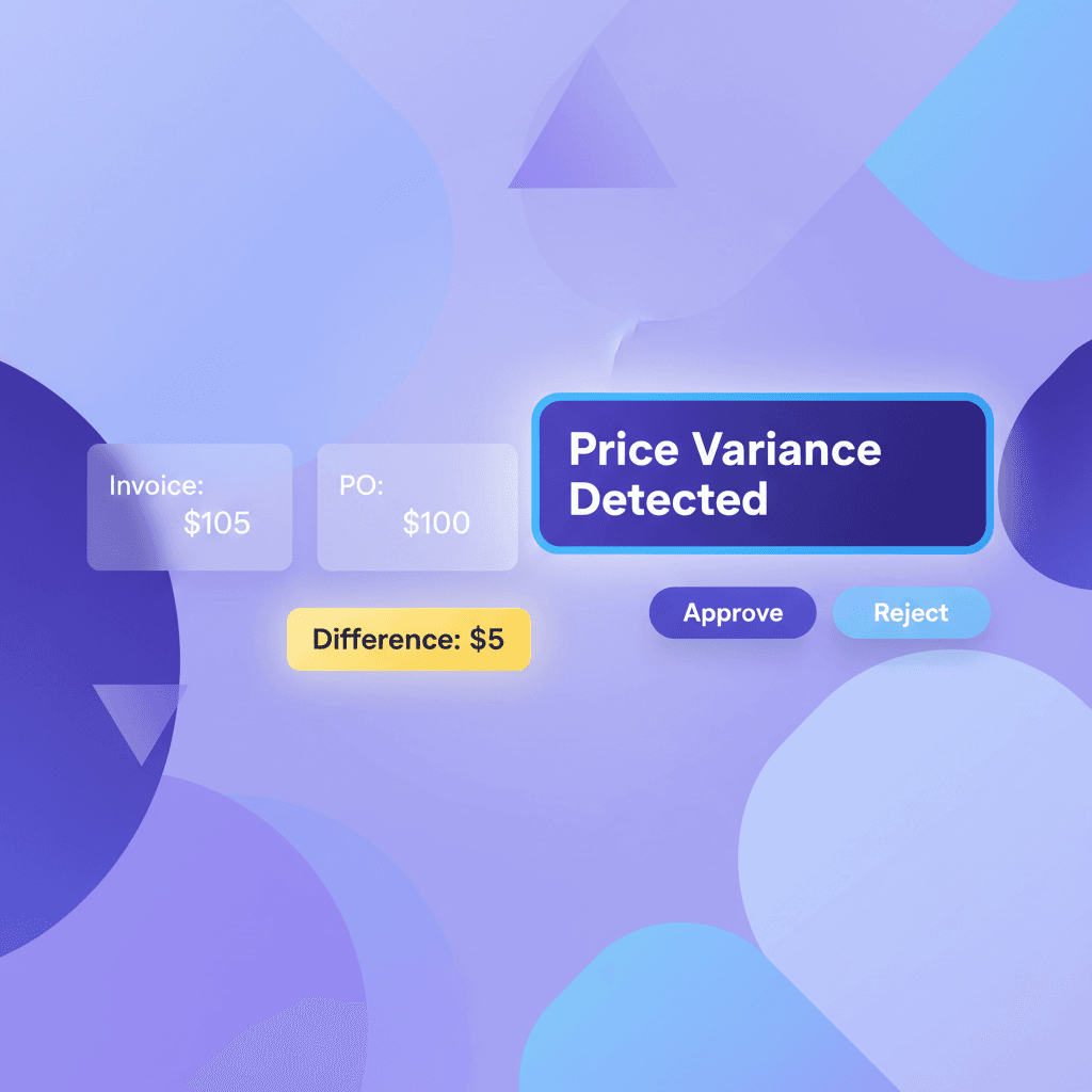 Variance detection alert