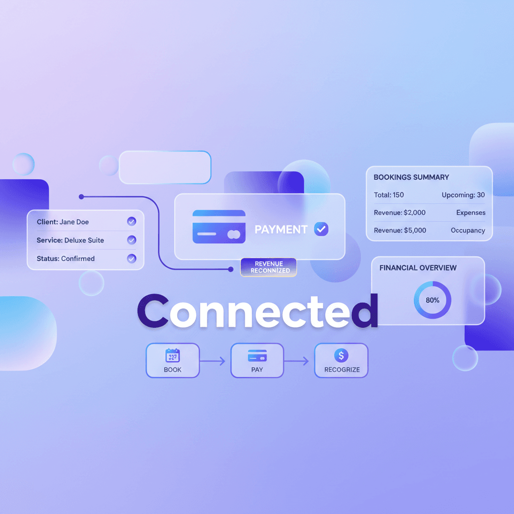 Reservations and accounting integration